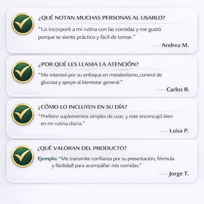 💥 Apoya tu equilibrio metabólico cada día 💥